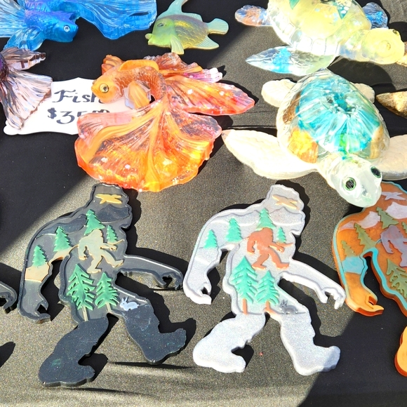 Resin beta fish - Picture 4 of 4